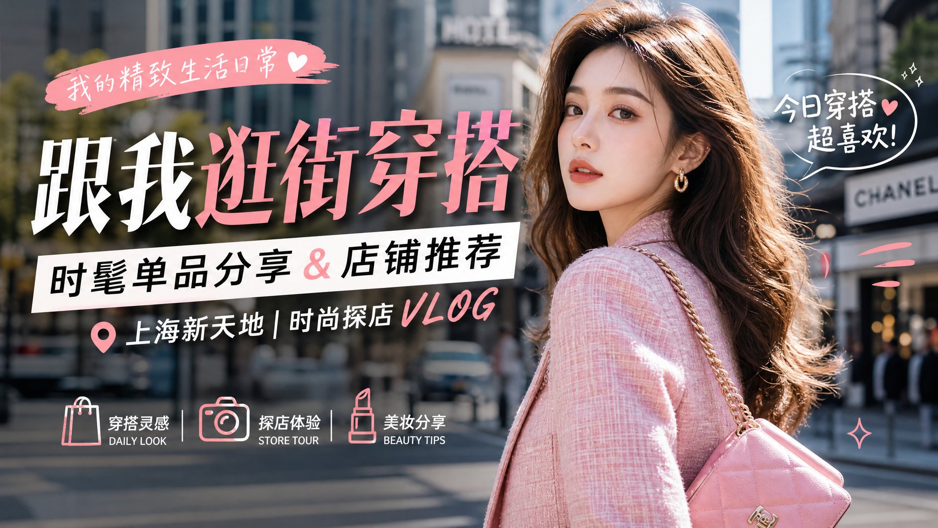 免费看片 免费看片时尚视频：跟我逛街穿搭视频分享·时髦单品推荐视频教程